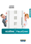 Brömse Haustüren Broschüre Cover - Wolkenstein GmbH